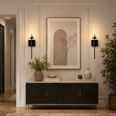 2-Pack+Rechargeable+Wall+Sconces,+Battery+Operated+Dimmable+Wall+Lamp+with+Remote+Control,+Black+Wireless+Wall+Sconce,for+Indoor+Bedroom,+Living+Room,Hallway(Bulb+Included) (2)