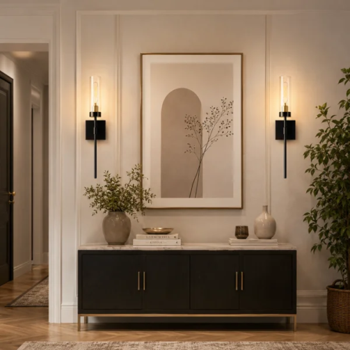 2-Pack+Rechargeable+Wall+Sconces,+Battery+Operated+Dimmable+Wall+Lamp+with+Remote+Control,+Black+Wireless+Wall+Sconce,for+Indoor+Bedroom,+Living+Room,Hallway(Bulb+Included) (2)